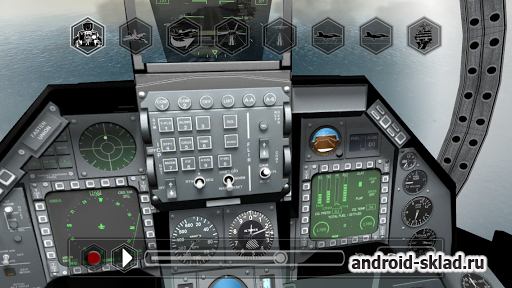 F18 Pilot Flight Simulator - авиа симулятор на Android