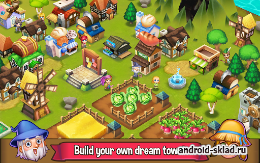 Adventure Town - постойте город мечты на Android