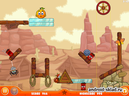 Cover Orange 2: Путешествие - игра про апельсинов Cover Orange 2: Путешествие - игра про апельсинов