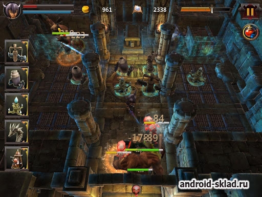 Dungeon Crisis - оригинальная защита башен на Android