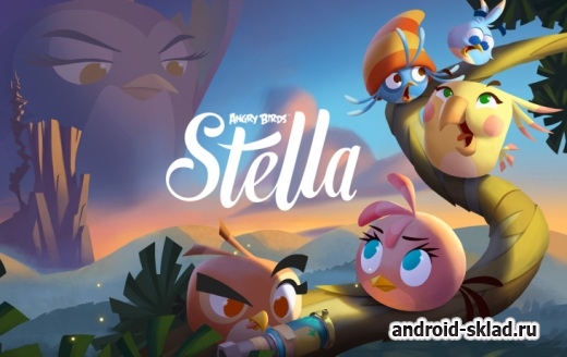 Осенью выпустят Angry Birds Stella на Андроид
