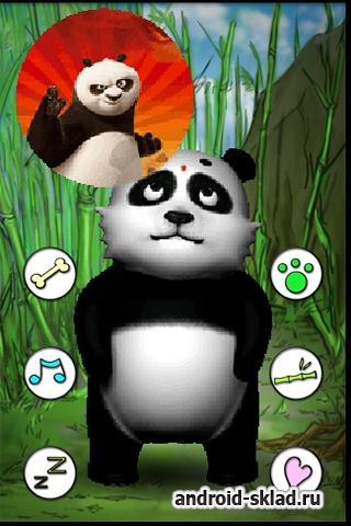 Talking Lily Panda - говорящая панда на Android