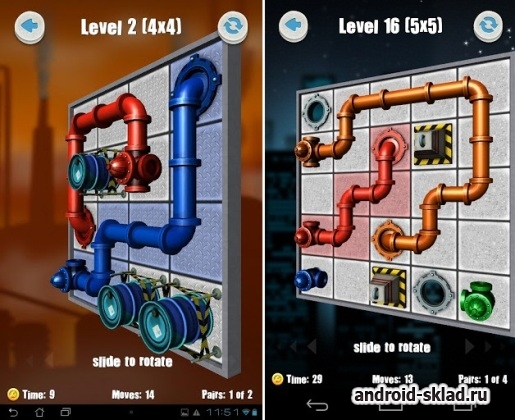 Plumber Bob Pipes Flow 3D - трехмерный водопроводчик на Андроид