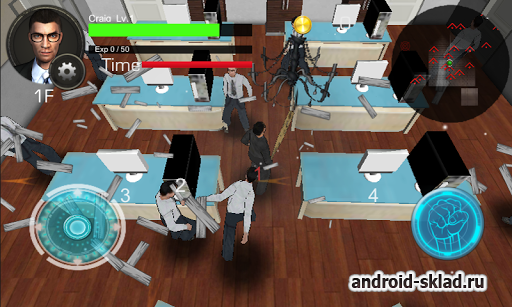 Office Worker Revenge 3D - погром в офисе на Android