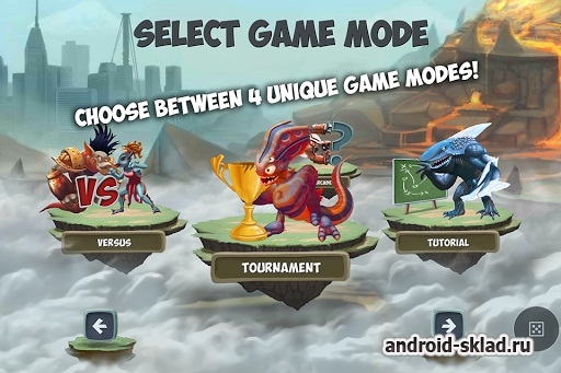 Monster Shake - турнир с монстрами на Android