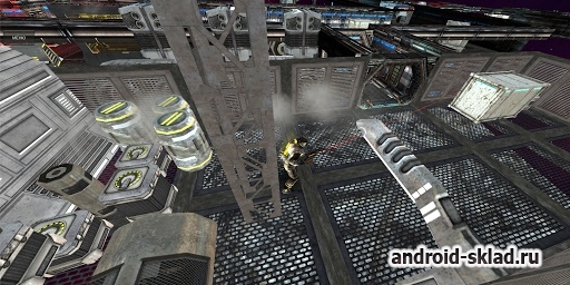 Роботы 3d - галактический десант на Android