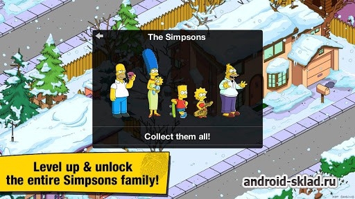 The Simpsons Tapped Out - симпсоны на Андроид