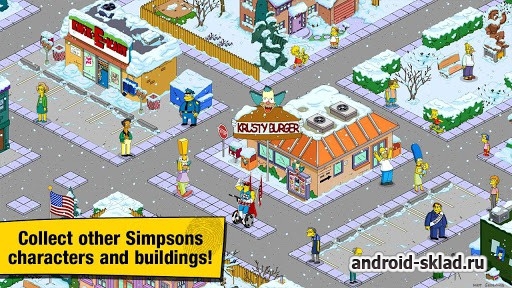 The Simpsons Tapped Out - симпсоны на Андроид The Simpsons Tapped Out - симпсоны на Андроид