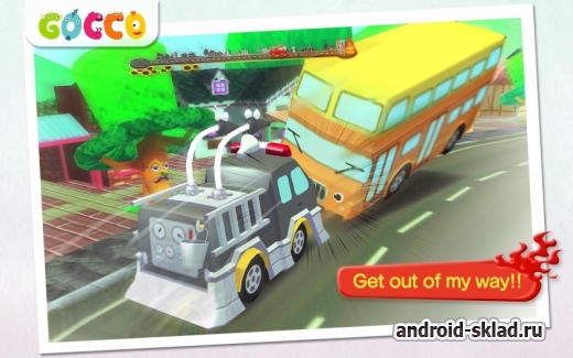 Gocco Fire Truck: 3D Kids Game - тушим пожары