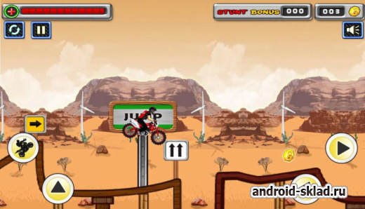 Stunt Bike - еще один мото триал для Android