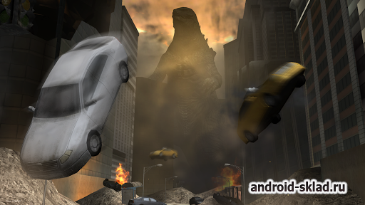 Godzilla Strike Zone - годзила на Андроид