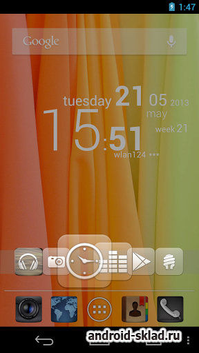 CircleLauncher - круговые виджеты для Android CircleLauncher - круговые виджеты для Android