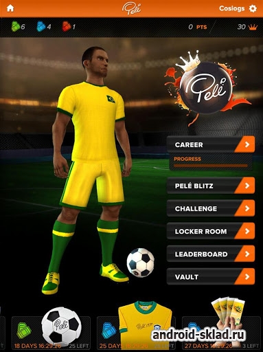 Pele King of Football - реальный футбол от Пеле