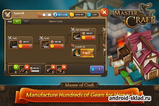 Master of Craft - игра жанра SNRPG