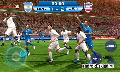 Play Real Football 2014 Brazil - футбол на Андроид