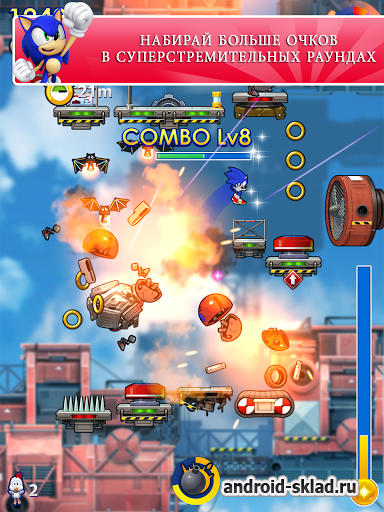 Sonic Jump Fever - продолжение Соника на Андроид