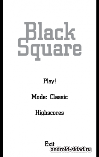 Black Square - минималистическая аркада