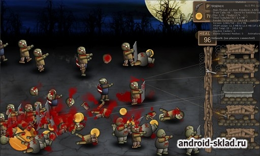Zombie Madness - обороняемся от зомби