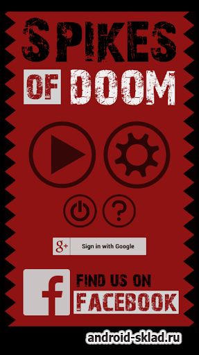 Spikes Of Doom - игра с хардкором