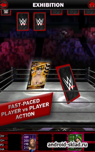 WWE SuperCard - реслинг в карточных боях