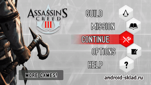 Assassins Creed 3 - порт явы на Андроид