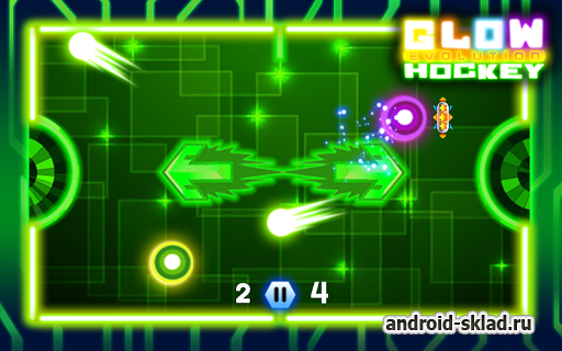 Glow Hockey 2 (Эволюция) - аэрохоккей на Андроид Glow Hockey 2 (Эволюция) - аэрохоккей на Андроид