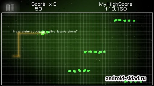 Hard Lines HD - класная змейка на Андроид