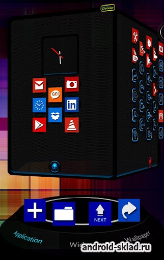 W8Tiles Next Launcher 3D Theme - тема на лаунчер W8Tiles Next Launcher 3D Theme - тема на лаунчер