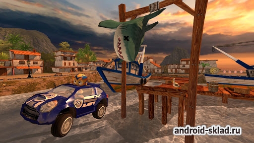 Beach Buggy Racing - топовые гонки на Android