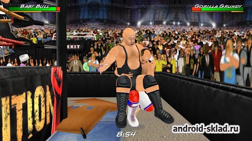 Wrestling Revolution 3D - бои в стиле Wrestling