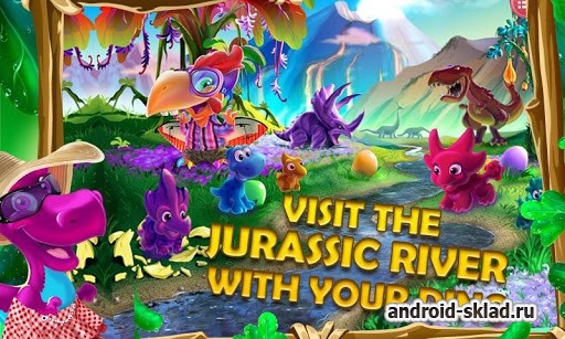 Dino Day Baby Dinosaurs Game - уход за милыми динозаврами на Android