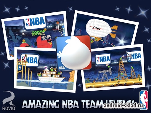 Angry Birds Seasons NBA HAM DUNK Angry Birds Seasons NBA HAM DUNK