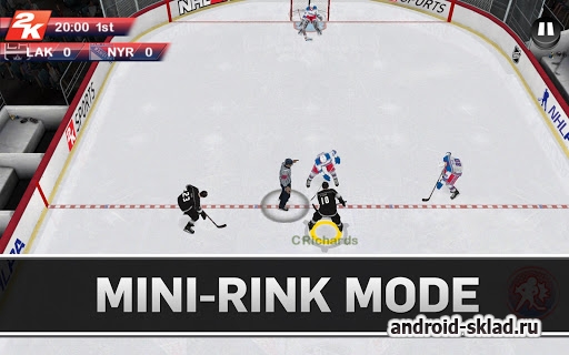 NHL 2K - хоккей на Андроид