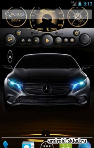 Mercedes Live Wallpaper - брендовые обои