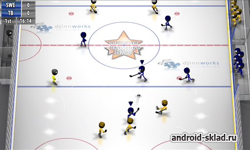 Stickman Ice Hockey - увлекательный хоккей со Стикманами