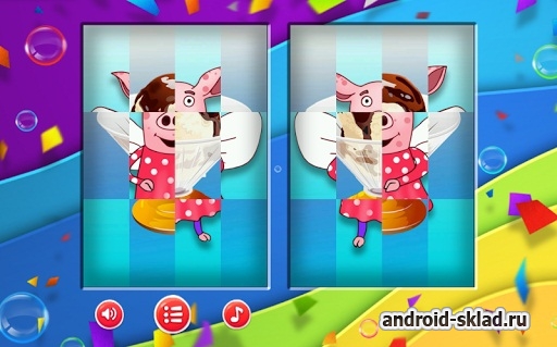Свинка Пеппа и сладости  на Android