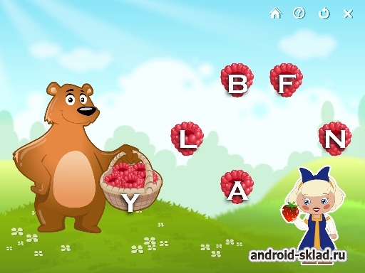 Английский для детей с буквами для Android