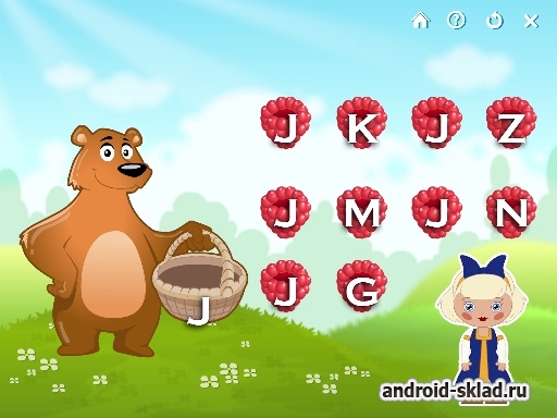 Английский для детей с буквами для Android