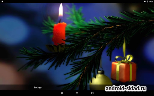 Christmas in HD Gyro 3D XL - рождественские живые обои для Android