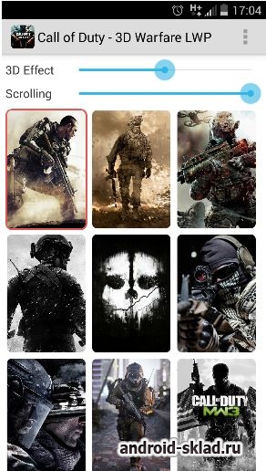Call of Duty - 3D Wallpapers - игровые обои для Андроид