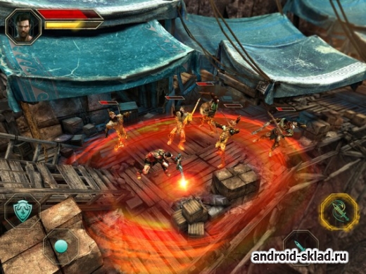 Godfire Rise of Prometheus - ролевой экшен от третьего лица на Android