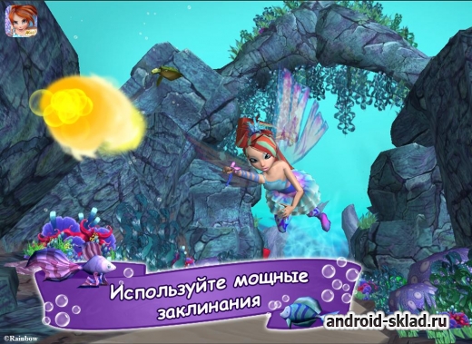 Winx Club Mystery of the Abyss - веселая игра