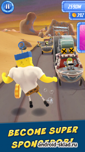SpongeBob Sponge on the Run