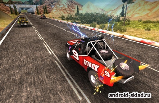 4x4 Race Traffic - гонки на вездеходах для Android