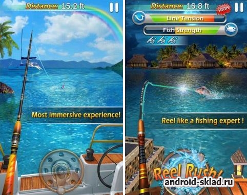 Fishing Mania 3D - профессиональная рыбалка на Android