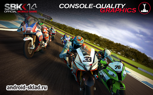 SBK14 Official Mobile Game - крутые мотогонки