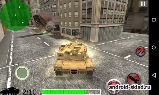 Modern Battle Tank War - современные танки на Android