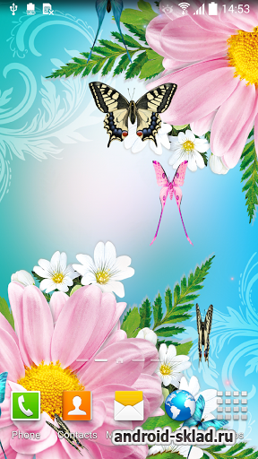 Butterflies Live Wallpaper HD - бабочки на живых обоях