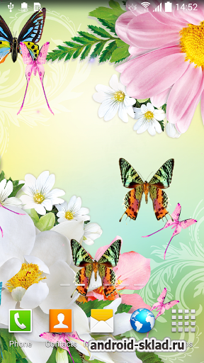 Butterflies Live Wallpaper HD - бабочки на живых обоях