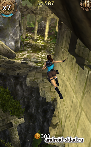 Lara Croft: Relic Run - отличный раннер с Ларой Крофт